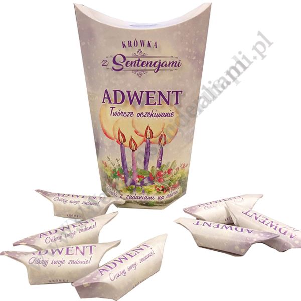 KRÓWKI ADWENTOWE Z ZADANIAMI - 250G - 2961