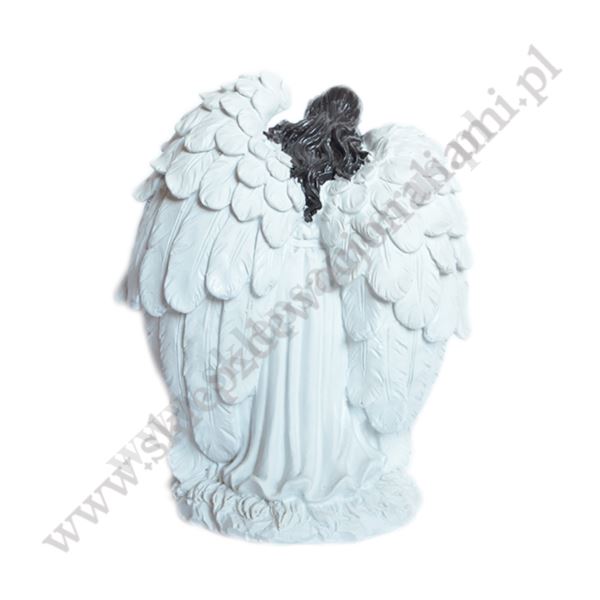 SZOPKA - ANIOŁ I ŚWIĘTA RODZINA - wys. 20 cm - 83049