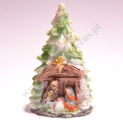 ŚWIĘTA RODZINA W CHOINCE - wys. 8 cm - 82732