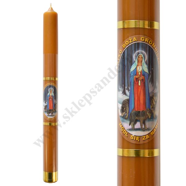 GROMNICA PARAFINOWO-WOSKOWA - wys. 35 cm - 86098