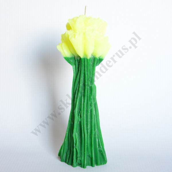 ŚWIECA BUKIET RÓŻ - mix kolorów - 50989