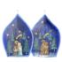 ŚWIECA ŁEZKA ŚWIĘTA RODZINA - mix wzorów - wys. 17 cm - 61747