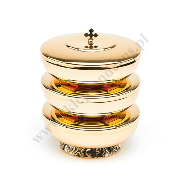 PUSZKA LITURGICZNA POTRÓJNA - 10304