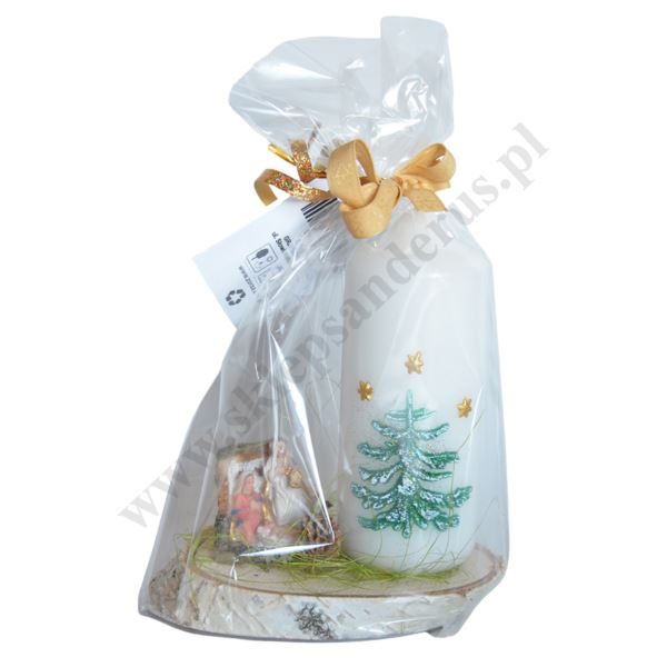 ŚWIECA BOŻONARODZENIOWA - wys. 14 cm - 68655