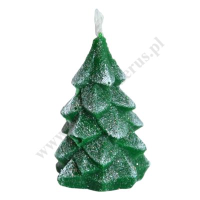 ŚWIECA CHOINKA - wys. 7 cm - 68642