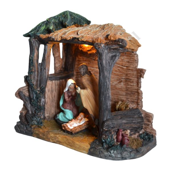 SZOPKA BOŻONARODZENIOWA - wys. 16.5 cm - 90610