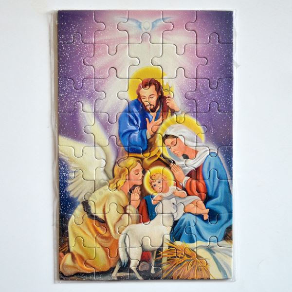 ŚWIĘTA RODZINA - PUZZLE 13 X 20 CM - 40 ELEMENTÓW - 71476 ŚWIĘTA RODZINA - PUZZLE 13 X 20 CM - 40 ELEMENTÓW - 71476