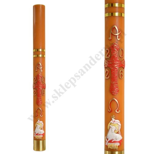 PASCHAŁ PARAFINOWO-WOSKOWY - wys. 100 cm - 2578 PASCHAŁ PARAFINOWO-WOSKOWY - wys. 100 cm - 2578