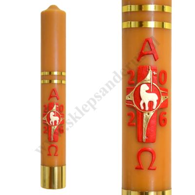 PASCHAŁ PARAFINOWO-WOSKOWY - wys. 50 cm - 69327