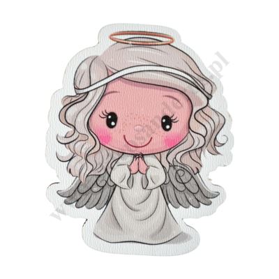 ANIOŁEK DZIEWCZYNKA - magnes wys. 7 cm - 26783