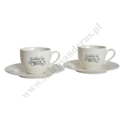 FILIŻANKI ESPRESSO - kpl.- 68965