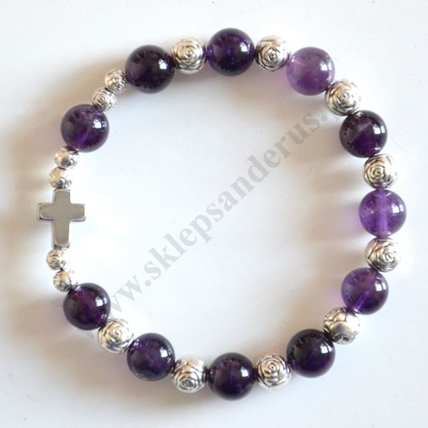 BRANSOLETKA AMETYST - 5741 BRANSOLETKA AMETYST - 5741