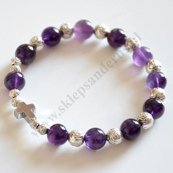 BRANSOLETKA AMETYST - 5741 BRANSOLETKA AMETYST - 5741