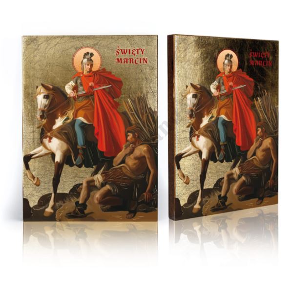 ŚWIĘTY MARCIN - ikona 17 x 23 cm - 30320