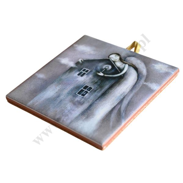 ANIOŁ - obrazek na ceramice 10 x 10 cm - 57170 ANIOŁ - obrazek na ceramice 10 x 10 cm - 57170