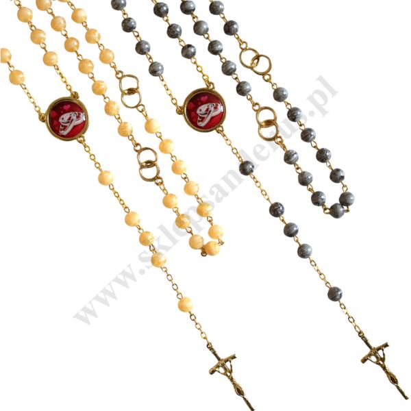 RÓŻANIEC ŚLUBNY - komplet - 86899 RÓŻANIEC ŚLUBNY - komplet - 86899