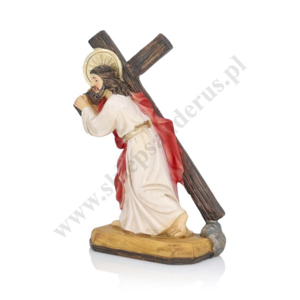 JEZUS DŹWIGAJĄCY KRZYŻ - wys. 11.8 cm - 71199