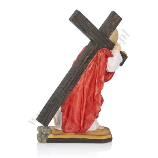 JEZUS DŹWIGAJĄCY KRZYŻ - wys. 20 cm - 68461