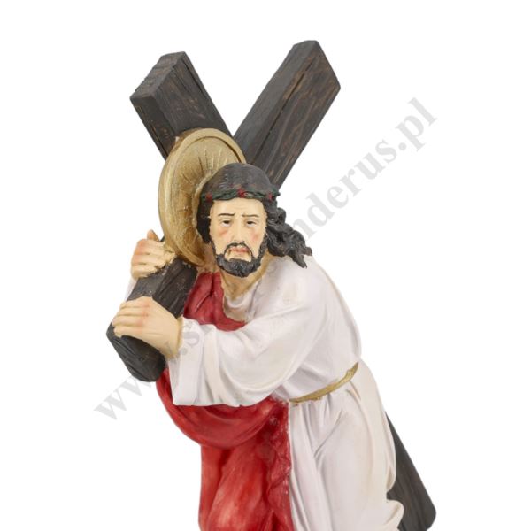 JEZUS DŹWIGAJĄCY KRZYŻ - wys. 20 cm - 68461