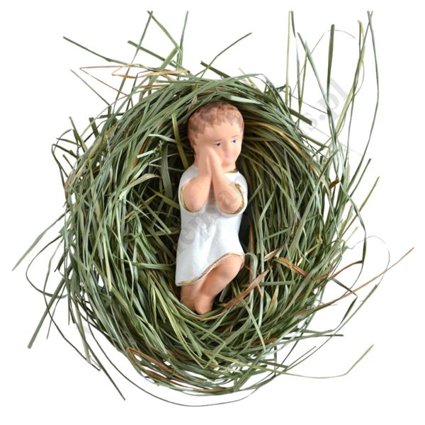 DZIECIĄTKO NA SIANKU - wys. 7 cm - 50973