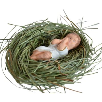 DZIECIĄTKO NA SIANKU - wys. 7 cm - 50973