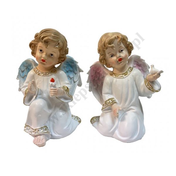 ANIOŁEK - wys. 20.5 cm - mix wzorów - A5335 ANIOŁEK - wys. 20.5 cm - mix wzorów - A5335