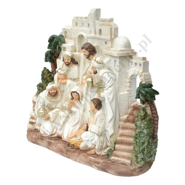 SZOPKA BOŻONARODZENIOWA - wys. 30 cm - 75973