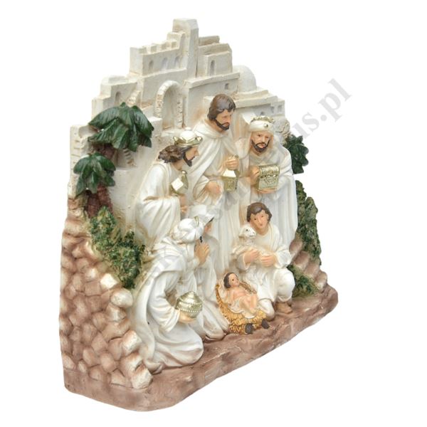 SZOPKA BOŻONARODZENIOWA - wys. 30 cm - 75973