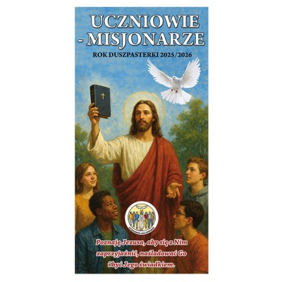 Baner dekoracyjny - "Uczniowie - misjonarze" - wzór 8
