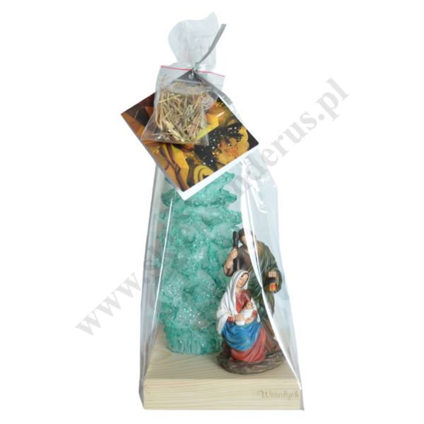 ŚWIECA NA BOŻE NARODZENIE - wys. 30 cm - 78758