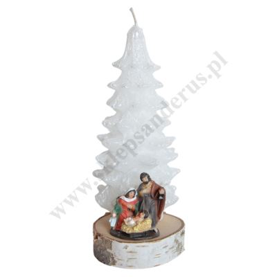 ŚWIECA NA BOŻE NARODZENIE - wys. 24 cm - 83053
