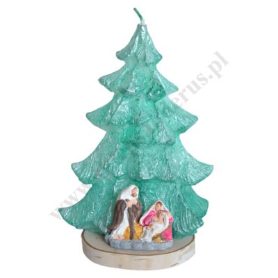 ŚWIECA NA BOŻE NARODZENIE - wys. 22 cm -  90447