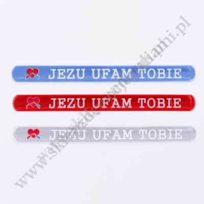 BRANSOLETKA ODBLASKOWA - mix wzorów - 70895