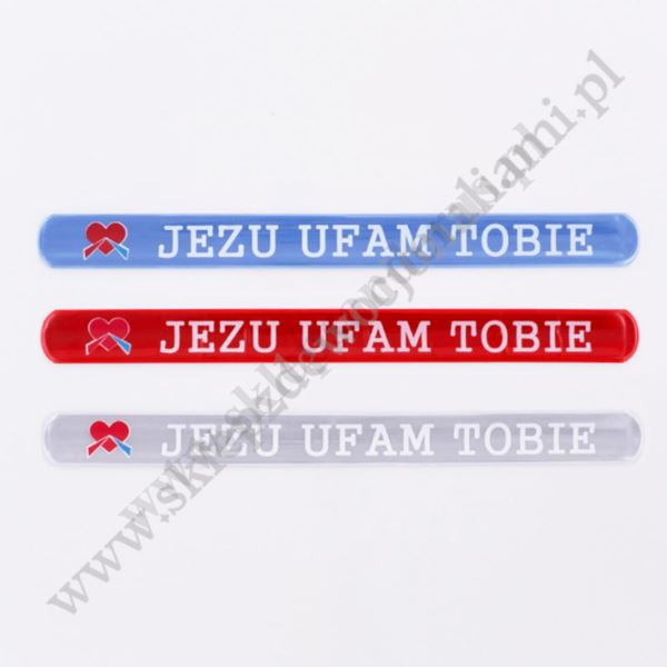 BRANSOLETKA ODBLASKOWA - mix wzorów - 70895