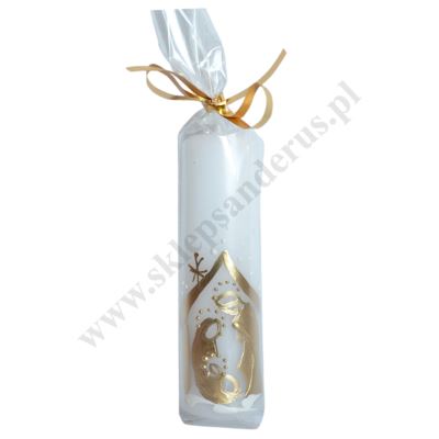 ŚWIECA BOŻONARODZENIOWA - wys. 12.5 cm - 5810