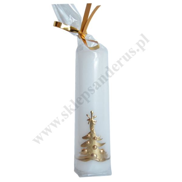 ŚWIECA BOŻONARODZENIOWA - wys.12.5 cm - 65880