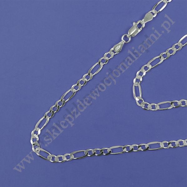 ŁANCUSZEK - długość 50 cm, szerokość 3.7 mm - 0044