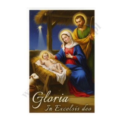 OBRAZEK KOLĘDOWY - format 8 x 13 cm - PACZKA 100 szt. - 51263