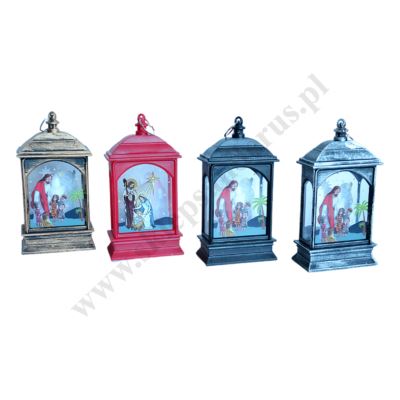 LAMPION RORATNI - wys. 13.5 cm - mix kolorów - 10231