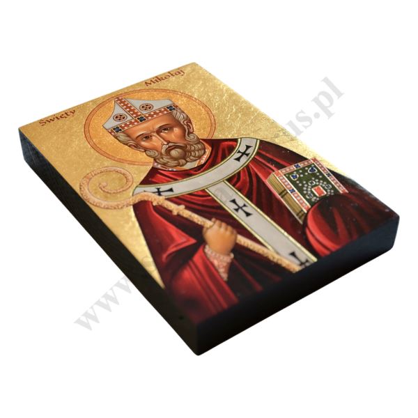 ŚW. MIKOŁAJ - ikona 10 x 14.5 cm - 89147