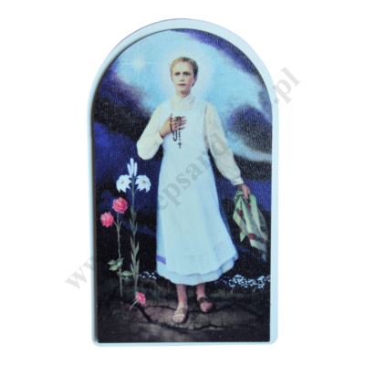 BŁOGOSŁAWIONA KAROLINA - obrazek 7.6 x 13.5 cm - mix wzorów - 65686