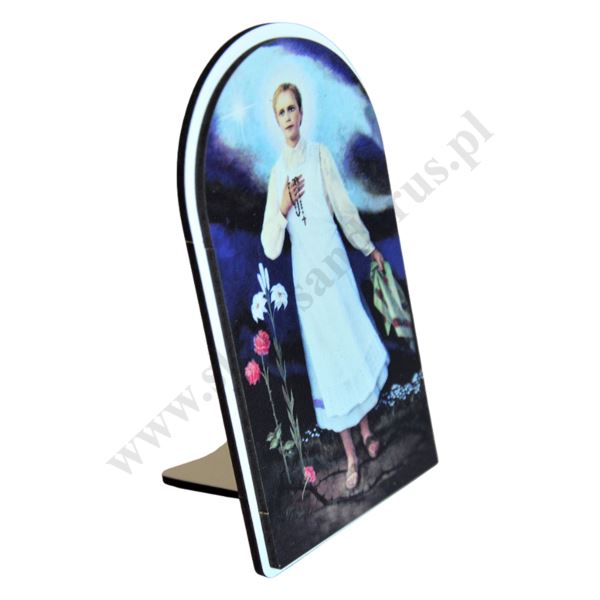 BŁOGOSŁAWIONA KAROLINA - obrazek 7.6 x 13.5 cm - mix wzorów - 65686