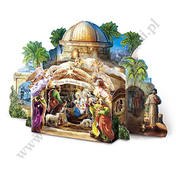 SZOPKA KARTONOWA DO SKŁADANIA - wys. 18 cm - 3318