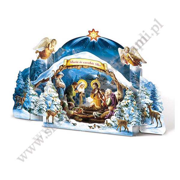 SZOPKA KARTONOWA DO SKŁADANIA - wys. 19 cm - 2991