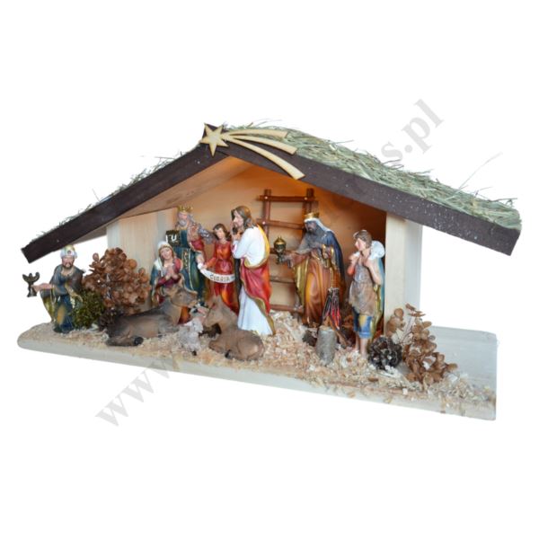 SZOPKA BOŻONARODZENIOWA - wys. 26 cm - 80427