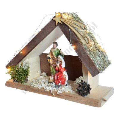 SZOPKA BOŻONARODZENIOWA - wys. 24 cm - 84419