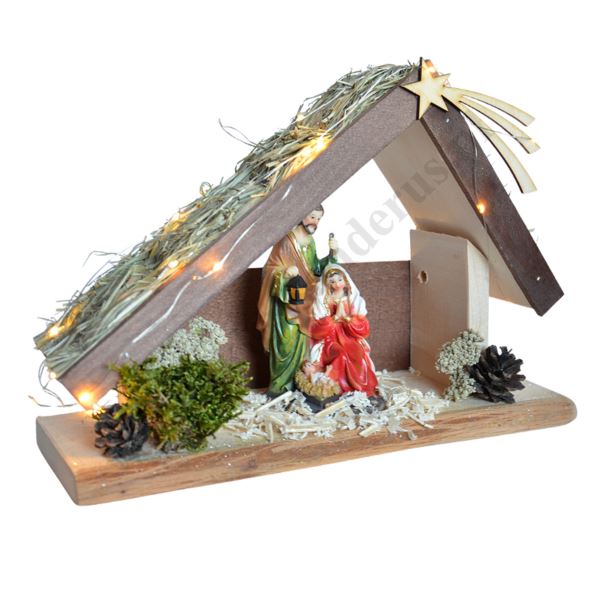 SZOPKA BOŻONARODZENIOWA - wys. 24 cm - 84419