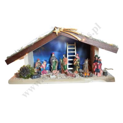 SZOPKA BOŻONARODZENIOWA - wys. 23 cm - 80548