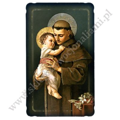 ŚWIĘTY ANTONI - obrazek 9 x 14.8 cm - paczka 100 szt. - 60021