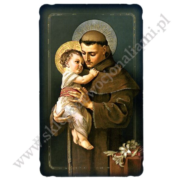 ŚWIĘTY ANTONI - obrazek 9 x 14.8 cm - paczka 100 szt. - 60021